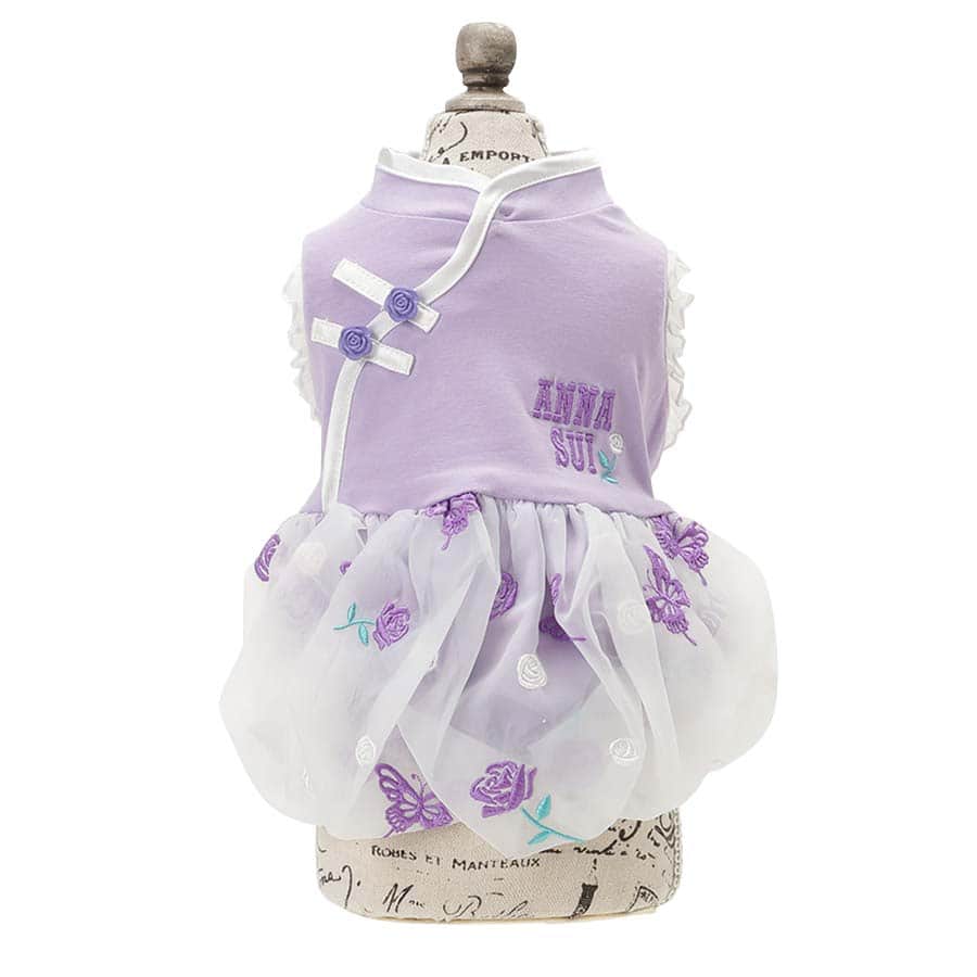 2026新商品 ANNA SUI（アナ スイ）バタフライチャイナバルーンワンピ - 4