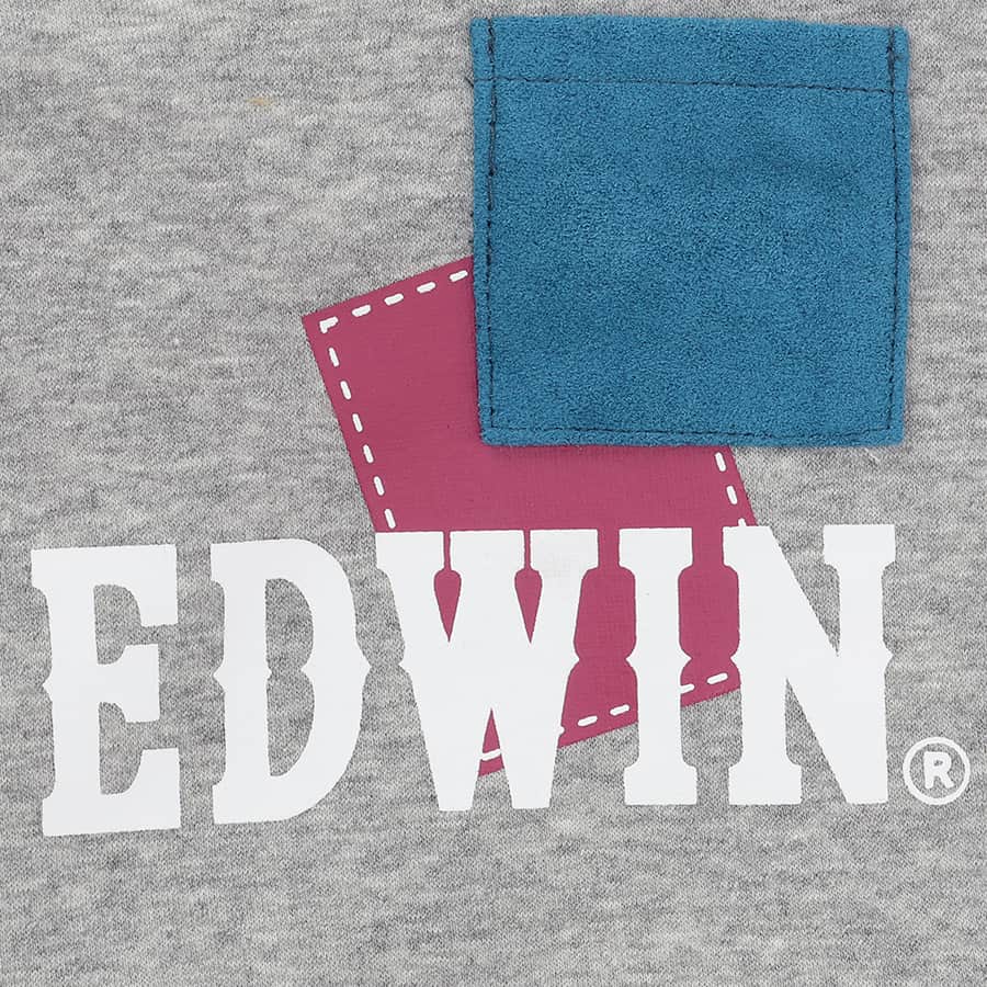 2025秋冬 EDWIN（ エドウィン）パッチワークスウェット - 13