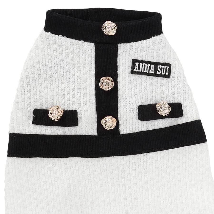 2025秋冬 ANNA SUI（アナ スイ）ツイード風ニットワンピース - 14