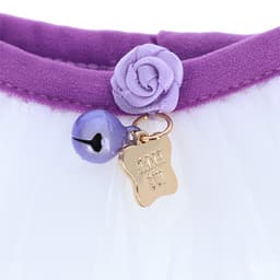 ANNA SUI 猫用バラ付チュールシュシュ首輪 - サムネイル5