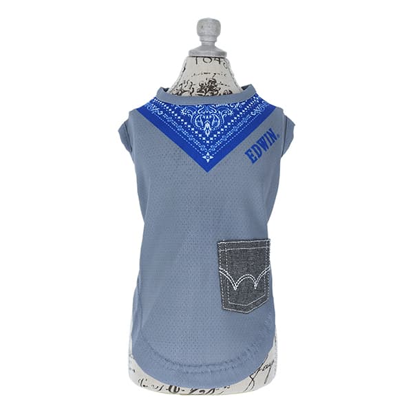 EDWIN（ エドウィン）バンダナスカーフメッシュタンク - 5