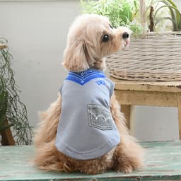 EDWIN（ エドウィン）バンダナスカーフメッシュタンク - サムネイル3