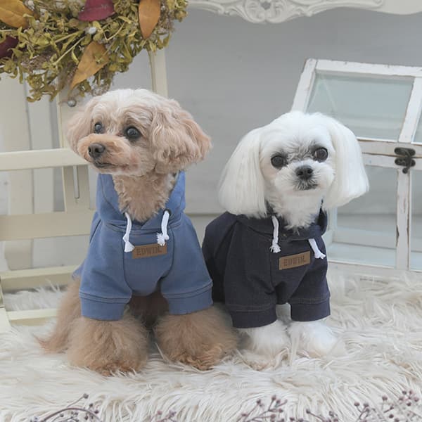 2025秋冬 EDWIN（ エドウィン）デニムライクパーカー - 2