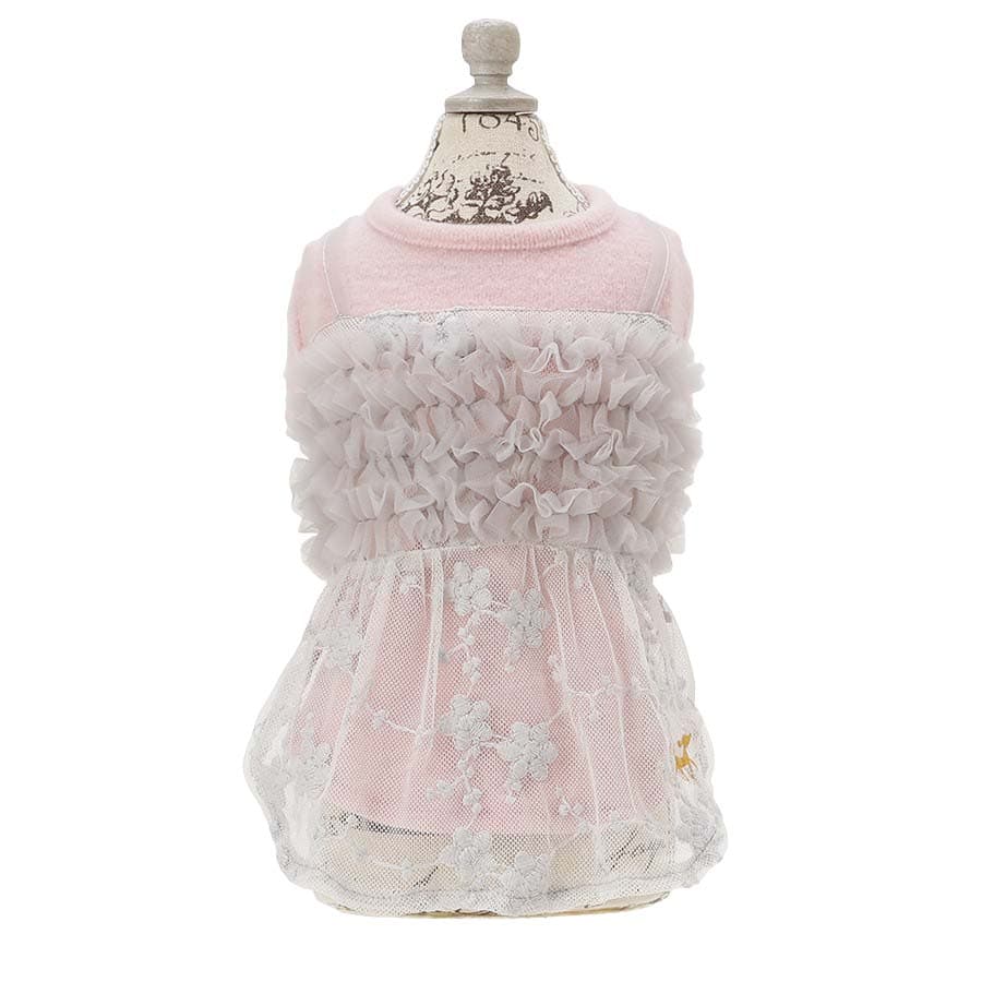 2025秋冬 ROPE PICNIC（ロペピクニック）ドッキングチュールワンピース - 5