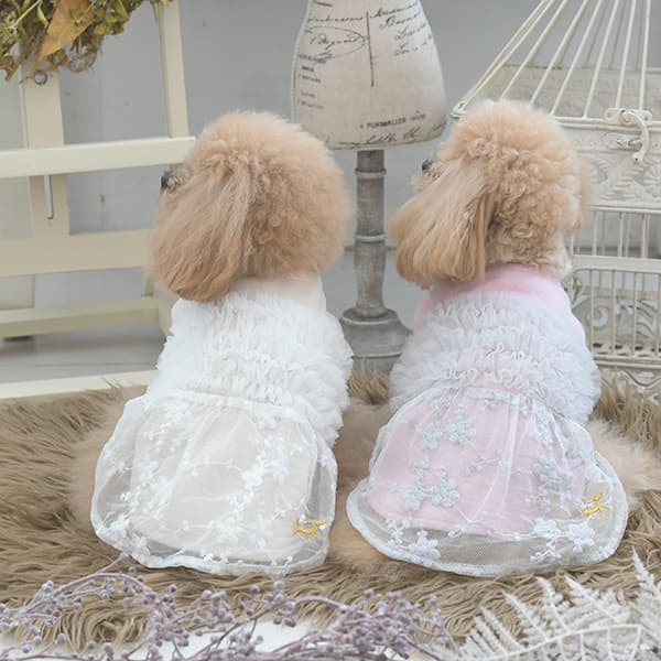 2025秋冬 ROPE PICNIC（ロペピクニック）ドッキングチュールワンピース - 2