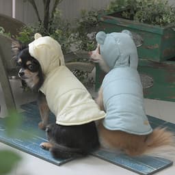 2025秋冬 ROPE PICNIC（ロペピクニック）クマ耳中綿ベスト - サムネイル2