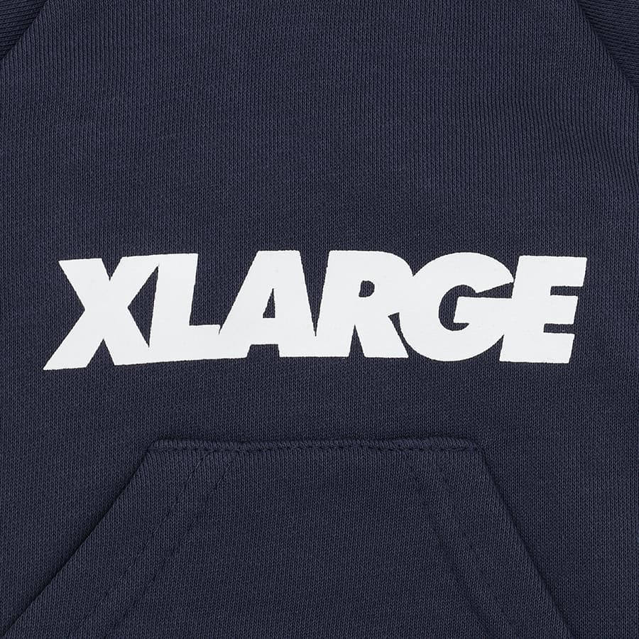 2025秋冬 XLARGE（エクストララージ）ツートーンフーディー - 14